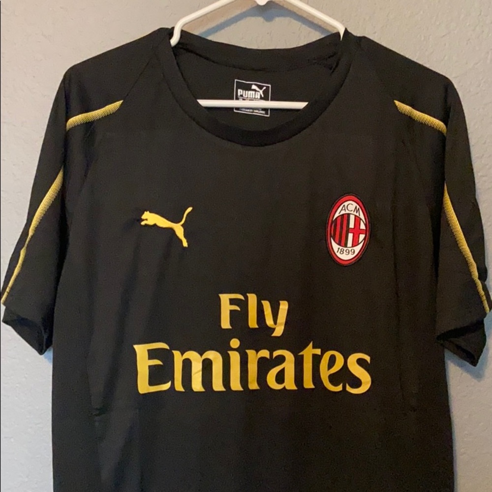AC Milan Puma Soccer Training Jersey